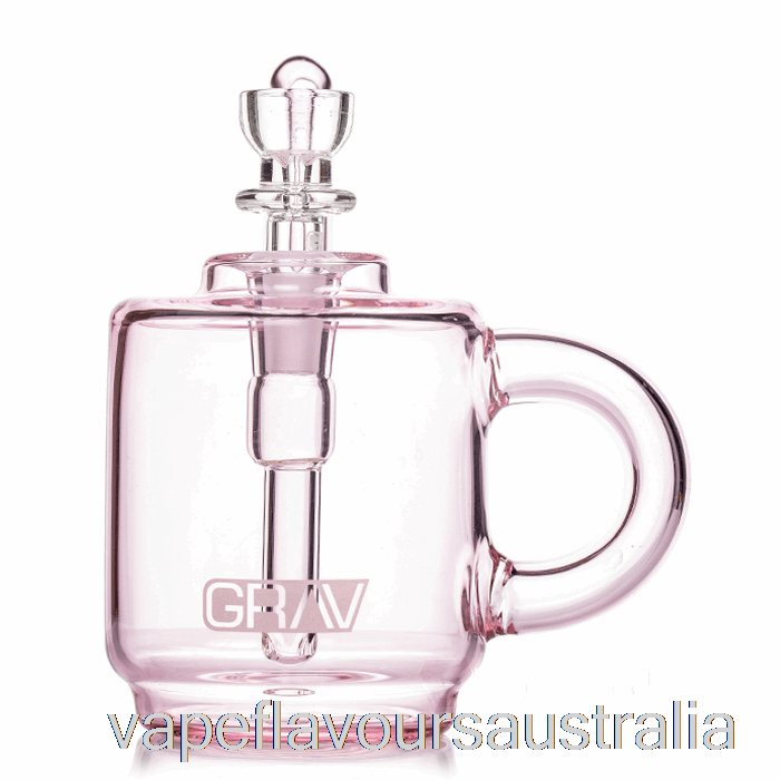 Vape Nicotine Australia GRAV Coffee Mug Pocket Bubbler Pink